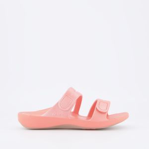 AETREX WOMENS JANEY SPORT SLIDE CORAL