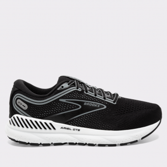 BROOKS WOMENS ARIEL GTS 23 D-WIDTH GREY WHITE