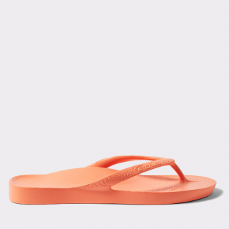 ARCHIES UNISEX ARCH SUPPORT THONGS PEACH