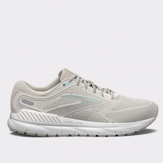 BROOKS WOMENS ARIEL GTS 23 D-WIDTH GREY WHITE