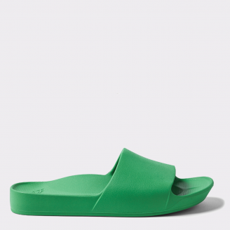 ARCHIES UNISEX ARCH SUPPORT SLIDES GREEN