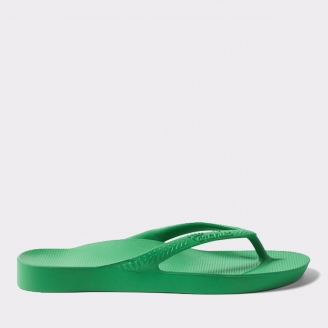 ARCHIES UNISEX ARCH SUPPORT THONGS GREEN
