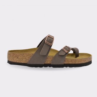 BIRKENSTOCK MAYARI UNISEX MOCCA BIRKIBUC REGULAR