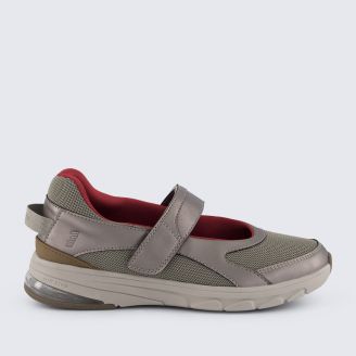 HOMYPED WOMENS AIRSTEP MJ PEWTER