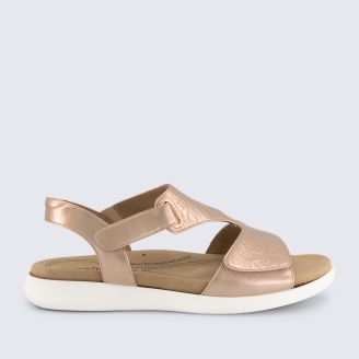 HOMYPED WOMENS ERIN SANDAL ROSE GOLD