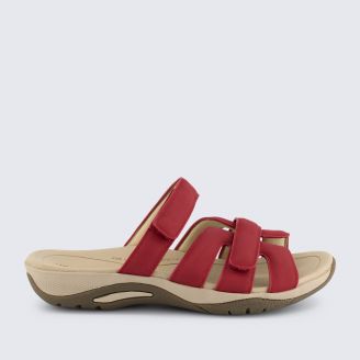 HOMYPED WOMENS INLET SLIDE RED