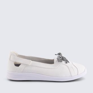 HOMYPED WOMENS JERICO DECK WHITE DENIM