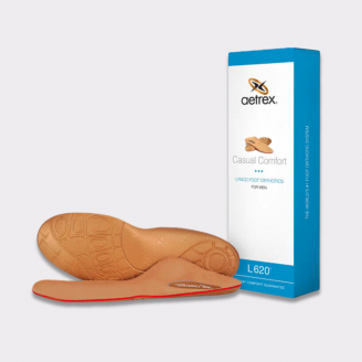 AETREX MEN'S CASUAL COMFORT POSTED ORTHOTICS