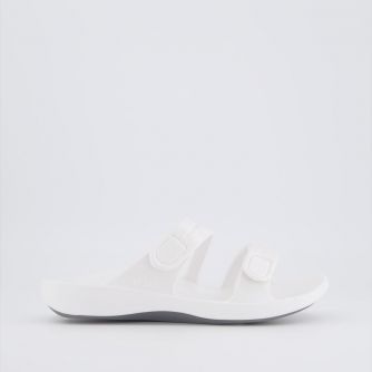 WOMENS JANEY SPORT SLIDE WHITE