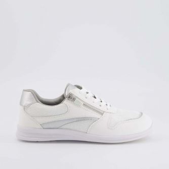 HOMYPED WOMENS SUPERWALK LACE WHITE ICE